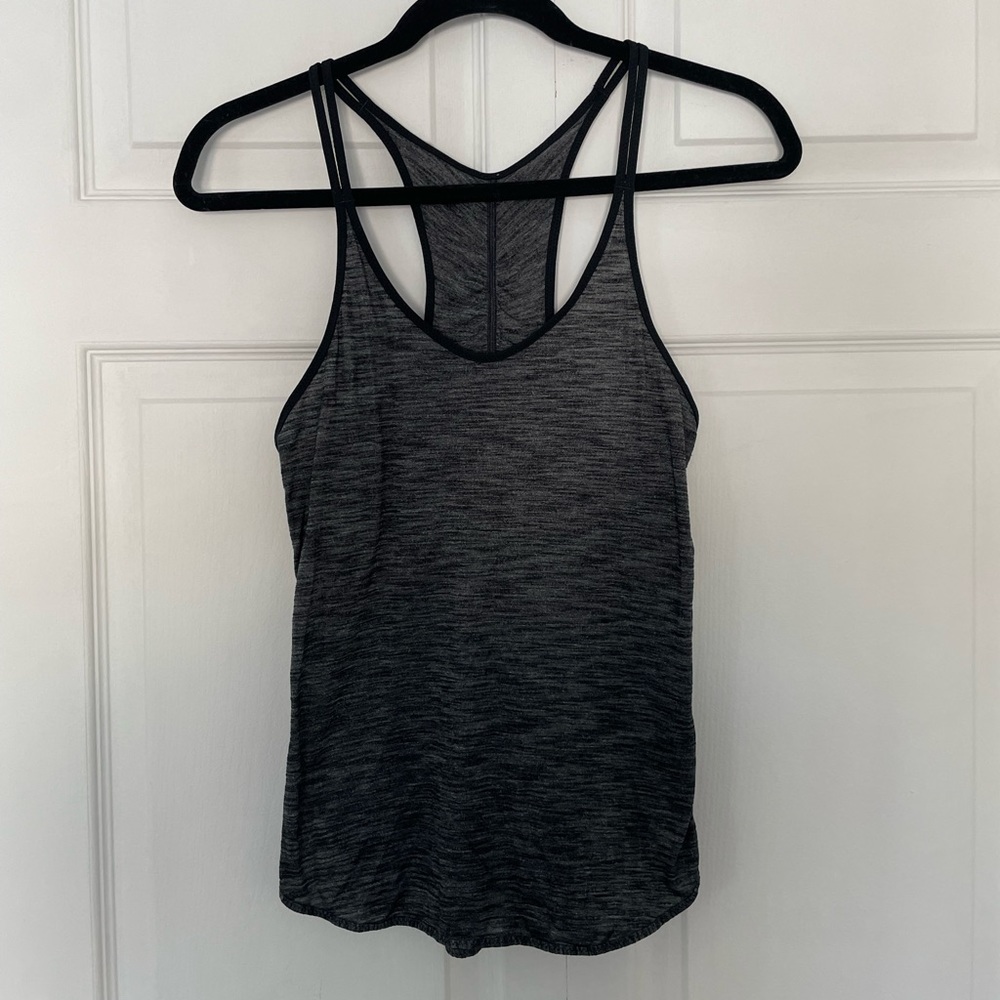Lululemon Grey Heathered Tank Top